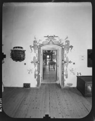 Schmalkalden, Schloßberg 9. Schloß Wilhelmsburg (1585-1590, Umbau 1820). Innenansicht