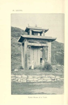 Tablet house of a tomb