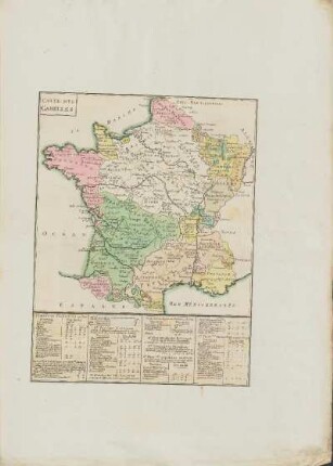 Karte 12: Carte Des Gabelles