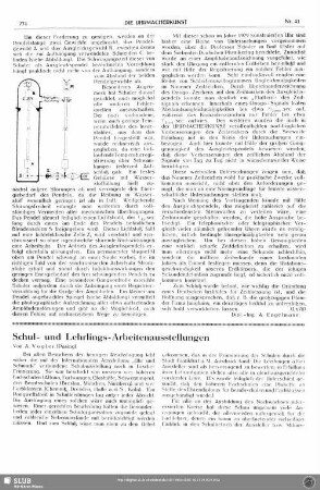 Schul- und Lehrlings-Arbeitenausstellung