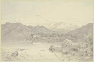 Die Herreninsel mit dem Kloster im Chiemsee