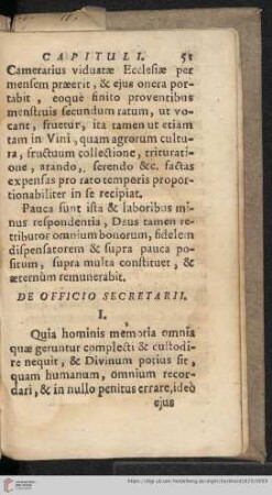 De officio secretarii
