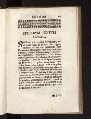 Remedivm Sextvm