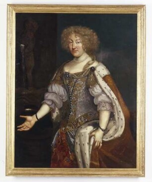 Herzogin Magdalena Sibylla von Württemberg im Galakleid