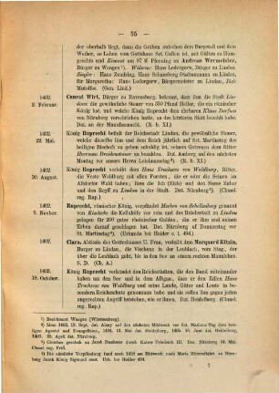 Urkunden-Auszüge zur Geschichte der Stadt Lindau, ihrer Klöster, Stiftungen und Besitzungen : vom Jahr 1240 bis zum Jahr 1621, 3. 1400 - 1621