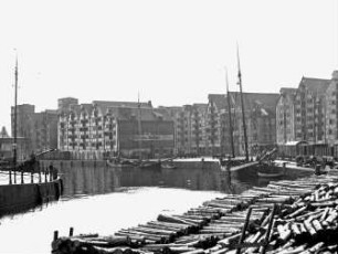 Königsberg / Kaliningrad Speicherhäuser am Pregel