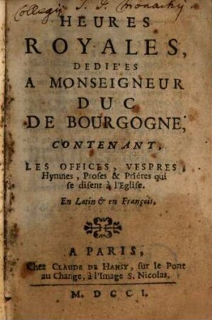 Heures Royales