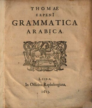 Grammatica arabica