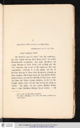 König Maximilian II. von Bayern und Schelling