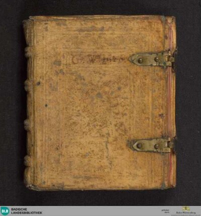 Lateinisches Gebet- und Stundenbuch - Cod. U. H. 22