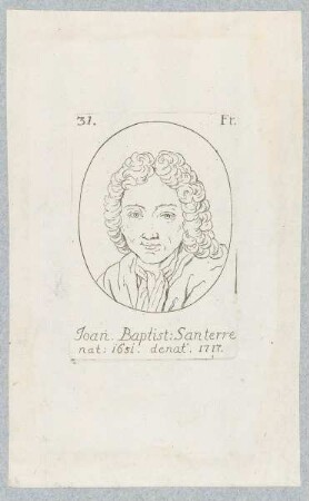 Bildnis des Joan. Baptist: Santerre