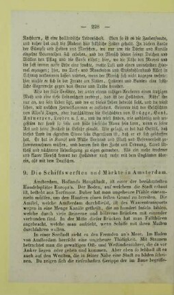8. Die Schiffswerften und Märkte in Amsterdam
