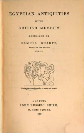 Egyptian antiquities in the British Museum