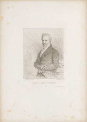 LE BARON ALEXANDRE DE HUMBOLDT.