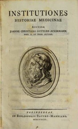 Institutiones Historiae Medicinae