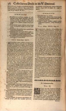 Augustini Barbosae, I. V. D. Lusitani, ... Collectanea Doctorum, Tam Veterum Quam Recentiorum, In Jvs Pontificivm Vniversvm : Praefixi sunt Indices ..., 3. In Qvo Qvintvs Decretalivm Liber Continentvr