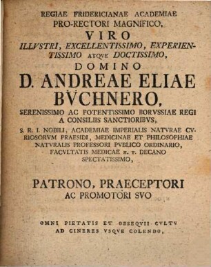 Dissertatio inavgvralis medico-chirvrgica de prolongatione morborvm ex cvlpa medici atqve chirvrgi