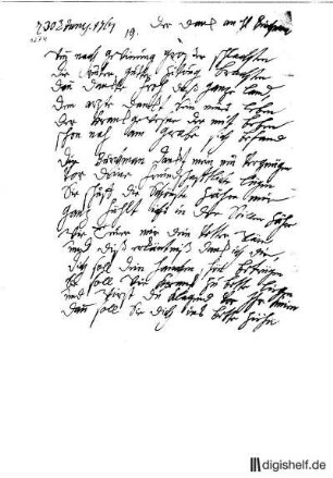 1274: Brief von Anna Louisa Karsch an Johann Friedrich Ludwig Borchmann