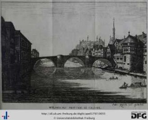 Wilhelmsbrücke in Cassel.