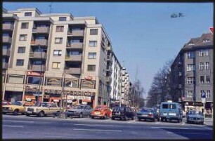 Blick über den Kurfürstendamm in die Waitzstraße