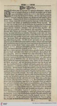 Die Erde