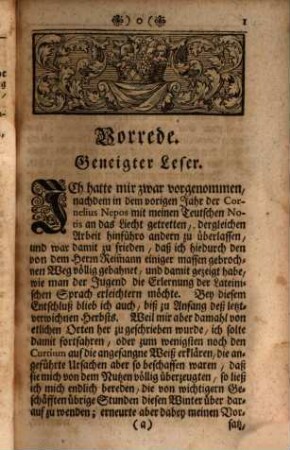 Quintus Curtius Rufus De Rebus Alexandri Magni Recte Tandem Caputi Juventutis Accomodatus, Oder: Deutliche und nach dem Begriff der Jugend endlich recht eingerichtete Erklärung Deß Quinit Curtii : Worinnen 1) Die Antiquitäten zulänglich erläutert. 2) Die härtesten Constructiones leichter gemacht. 3) Die schweren Stellen durch Teutsche Paraphrases und Anmerckungen erklärt. 4) Die Idiotismi Latini gezeigt, und sowohl in reine Teutsche Redens-Arten, als den jetzigen Mode-Stylum übersetzt worden, Nebst Teutschen Summarien, Teutschen Supplementis, einem dreyfachen Register, wie auch einer gantz neuen accuraten Land-Charte, und darzu gehörigen Register