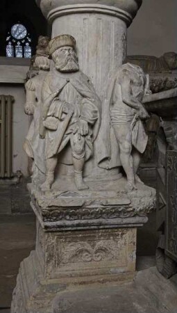 Tumba des Grafen Hoyer VI. von Mansfeld-Vorderort — Geißelung Christi