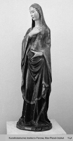 Maria der Verkündigung (Teil des Annunziata Altars von Bartolo di Fredi in Siena) - Maria der Verkündigung