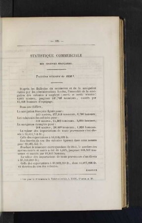 Statistique commerciale
