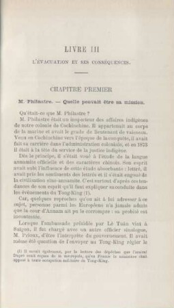 Livre III. L'évacuation et ses conséquences