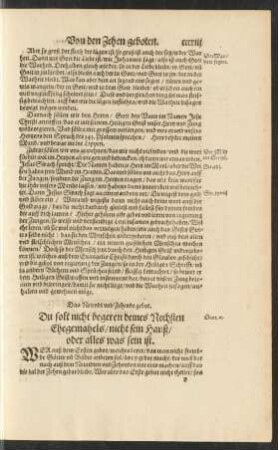 Das Neundt und Zehendt gebot.