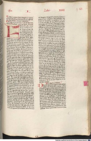Liber canonis ..., Quartus. Liber canonis quartus incipit