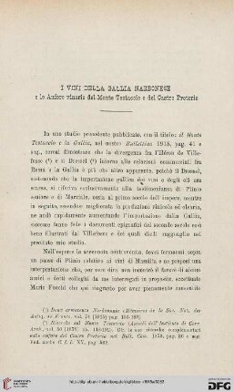43.1915: I vini della Gallia Narbonense e le Anfore vinarie del Monte Testaccio del Castro Pretorio