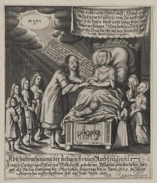 Bildnis der Catharinen Marien Wilhelmin