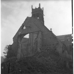 Negativ: Ruine, Motzstraße 4, 1952
