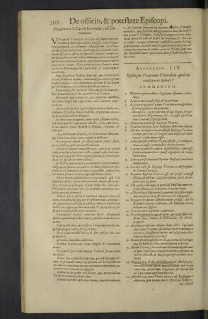 Allegatio LIV. - LVI.