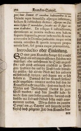 Introductio oder Einleitung.