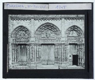 Chartres, Kathedrale Notre-Dame : Westportal