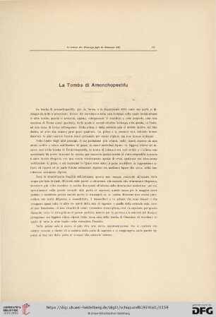 La Tomba di Amonchopeshfu