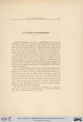 La Tomba di Amonchopeshfu