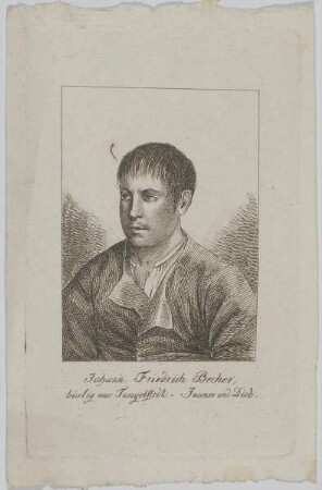 Bildnis des Johann Friedrich Becher