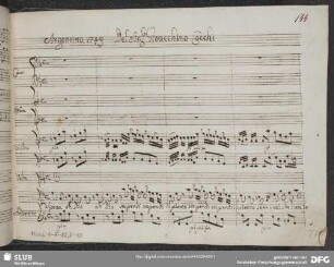 Arminio. Excerpts - Mus.1-F-82,8-10 : S, orch, b
