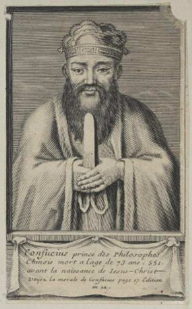 Bildnis des Confucius