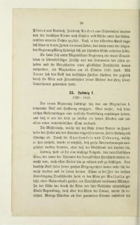 33. Ludwig I. 1825-1848