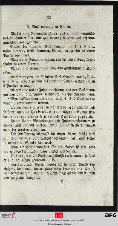 2. Aus vereinigten Linien
