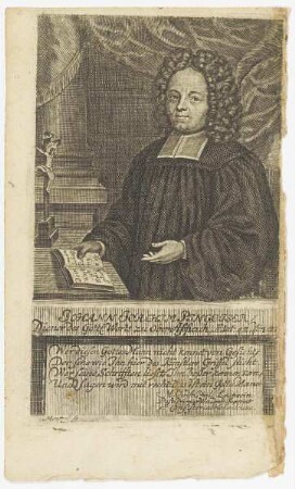 Bildnis des Johann Joachim Pinggiser