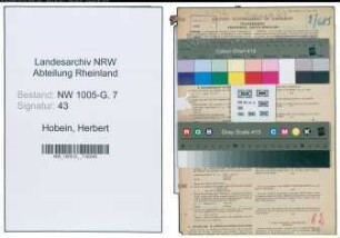 Entnazifizierung Herbert Hobein , geb. 25.12.1906 (Ingenieur)