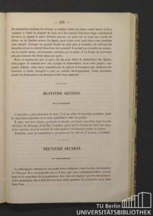 Neuvième Section. Du chataignier.
