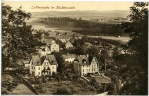 Lichtenwalde. Blick auf Lichtenwalde
