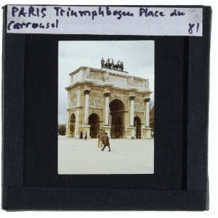 Paris, Place du Carrousel,Paris, Arc de Triomphe du Carrousel